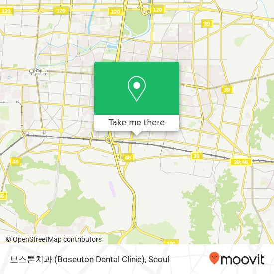 보스톤치과 (Boseuton Dental Clinic) map