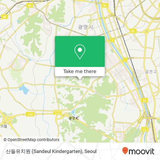 산들유치원 (Sandeul Kindergarten) map