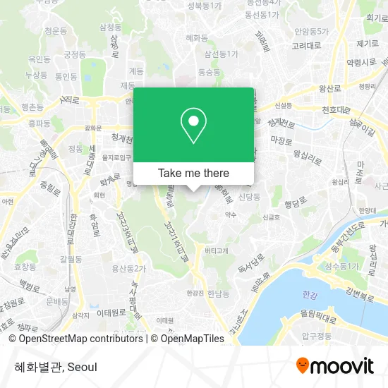 혜화별관 map
