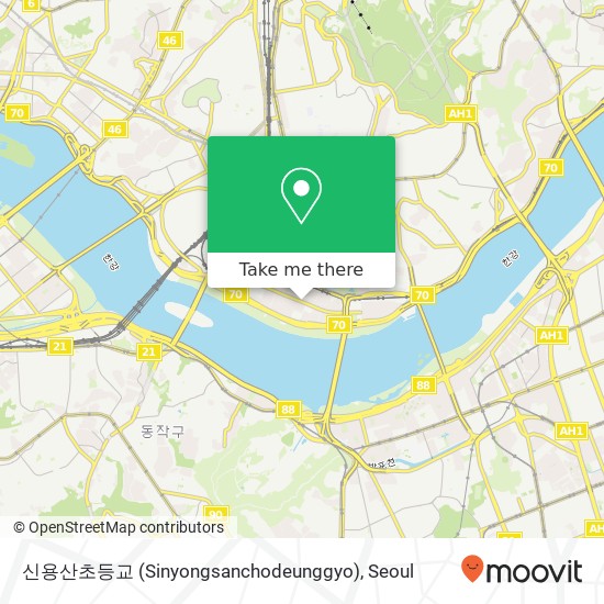 신용산초등교 (Sinyongsanchodeunggyo) map