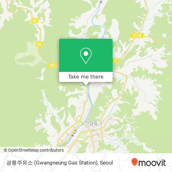 광릉주유소 (Gwangneung Gas Station) map