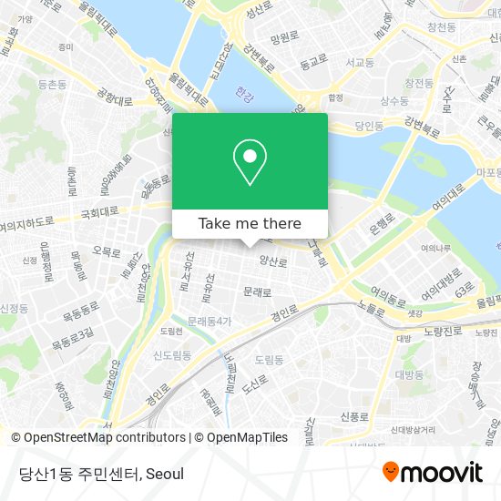 당산1동 주민센터 map