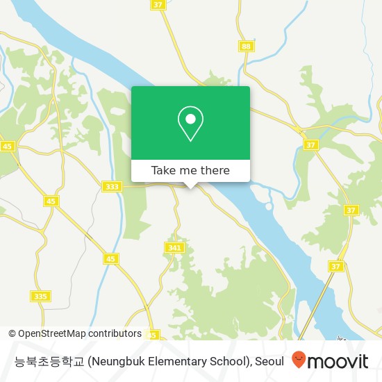 능북초등학교 (Neungbuk Elementary School) map