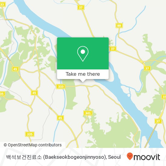 백석보건진료소 (Baekseokbogeonjinnyoso) map