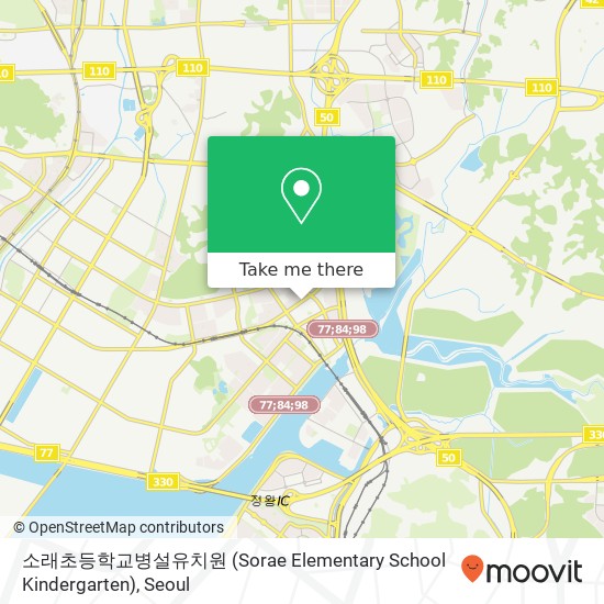소래초등학교병설유치원 (Sorae Elementary School Kindergarten) map