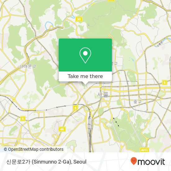 신문로2가 (Sinmunno 2-Ga) map