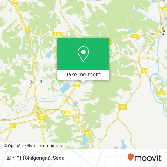 칠곡리 (Chilgongni) map