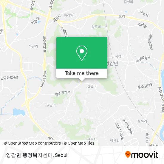 양감면 행정복지센터 map