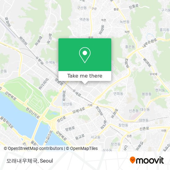 모래내우체국 map