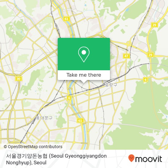 서울경기양돈농협 (Seoul Gyeonggiyangdon Nonghyup) map