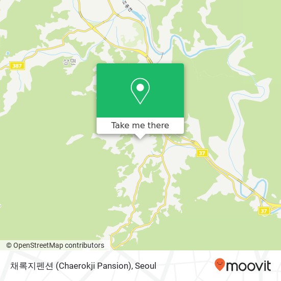 채록지펜션 (Chaerokji Pansion) map