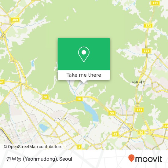 연무동 (Yeonmudong) map