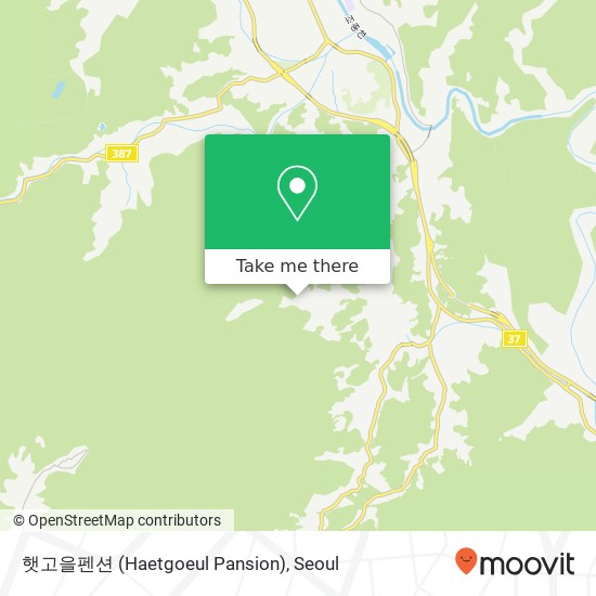 햇고을펜션 (Haetgoeul Pansion) map