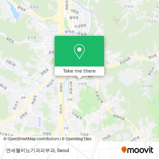 연세웰비뇨기과피부과 map