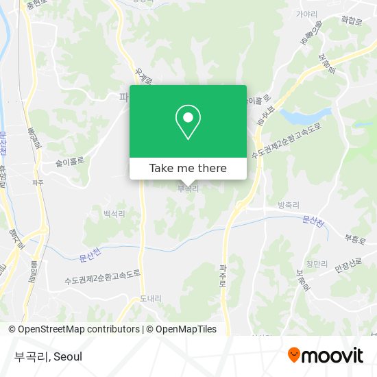 부곡리 map