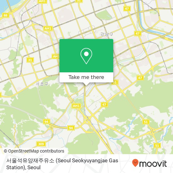서울석유양재주유소 (Seoul Seokyuyangjae Gas Station) map