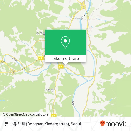 동산유치원 (Dongsan Kindergarten) map