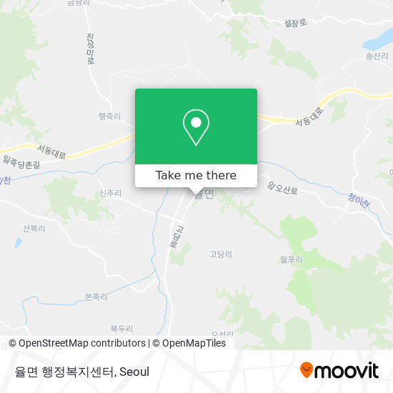 율면 행정복지센터 map