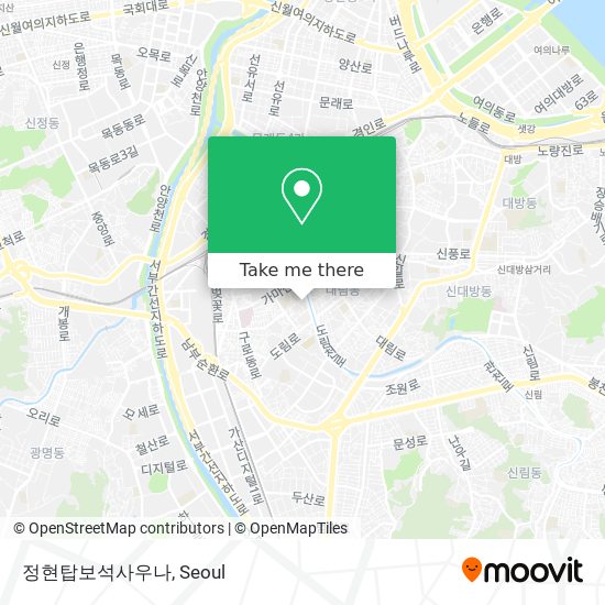정현탑보석사우나 map
