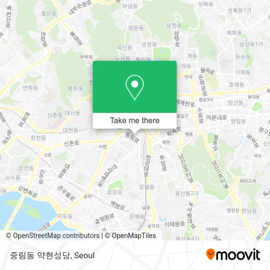 중림동 약현성당 map