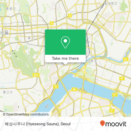 혜성사우나 (Hyeseong Sauna) map