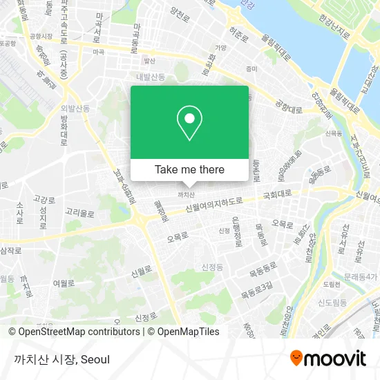 까치산 시장 map