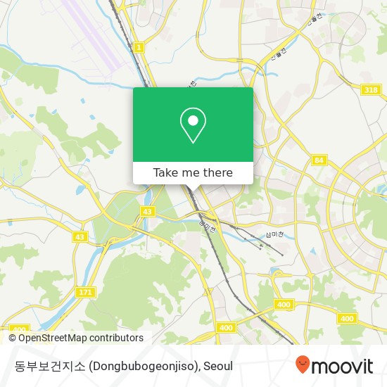 동부보건지소 (Dongbubogeonjiso) map