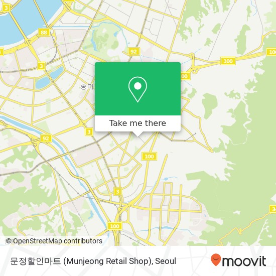 문정할인마트 (Munjeong Retail Shop) map