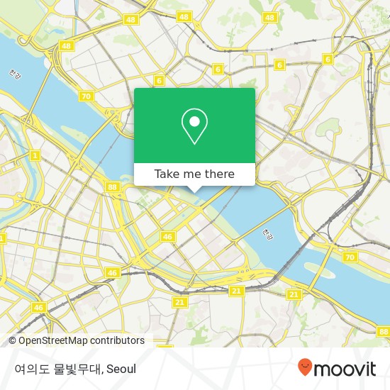 여의도 물빛무대 map