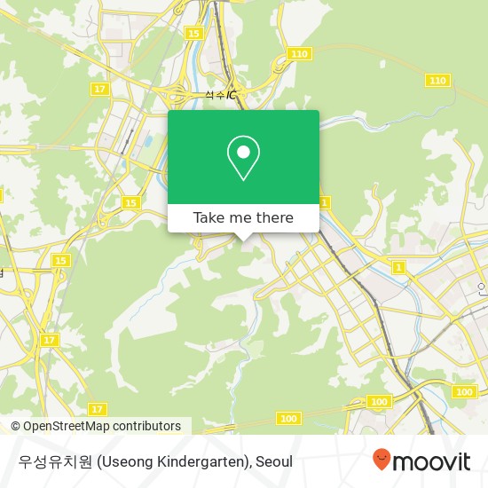 우성유치원 (Useong Kindergarten) map