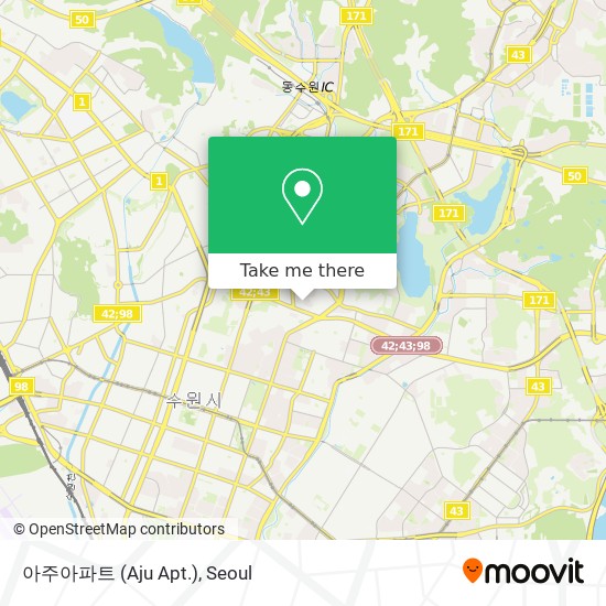 아주아파트 (Aju Apt.) map