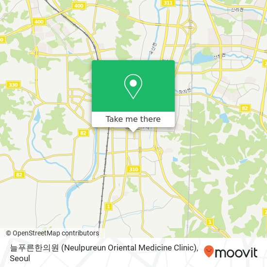 늘푸른한의원 (Neulpureun Oriental Medicine Clinic) map