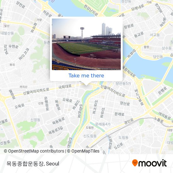 목동종합운동장 map