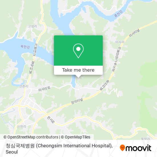 청심국제병원 (Cheongsim International Hospital) map