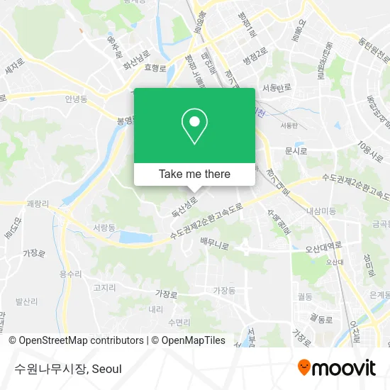 수원나무시장 map