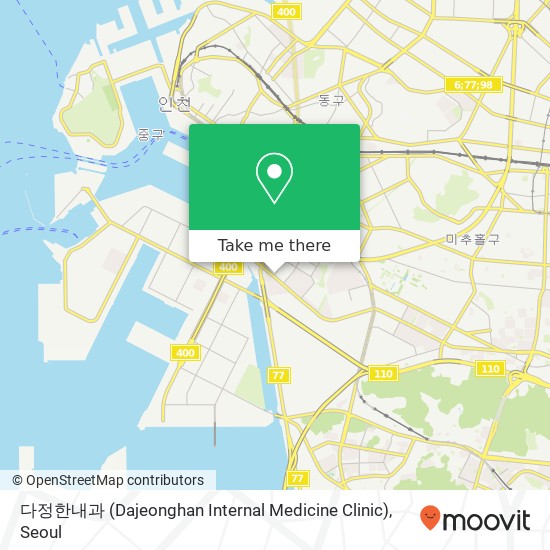 다정한내과 (Dajeonghan Internal Medicine Clinic) map
