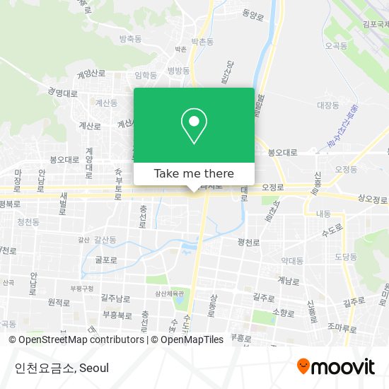 인천요금소 map