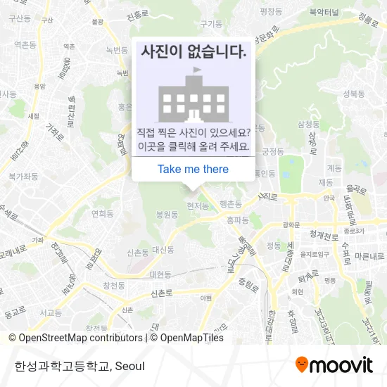 한성과학고등학교 map