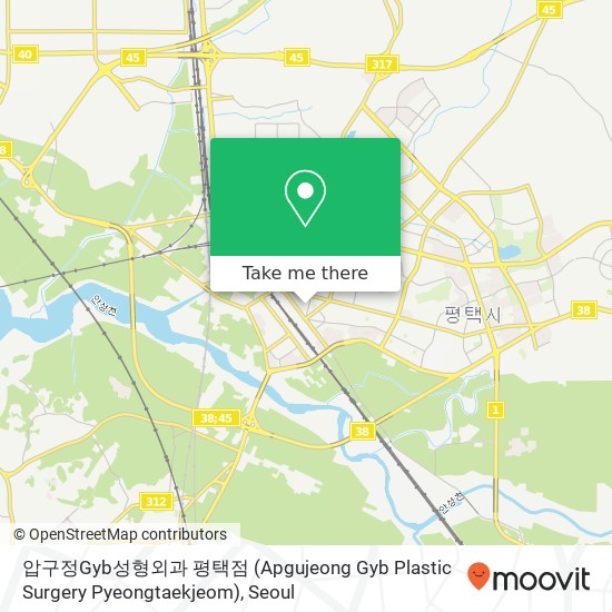 압구정Gyb성형외과 평택점 (Apgujeong Gyb Plastic Surgery Pyeongtaekjeom) map