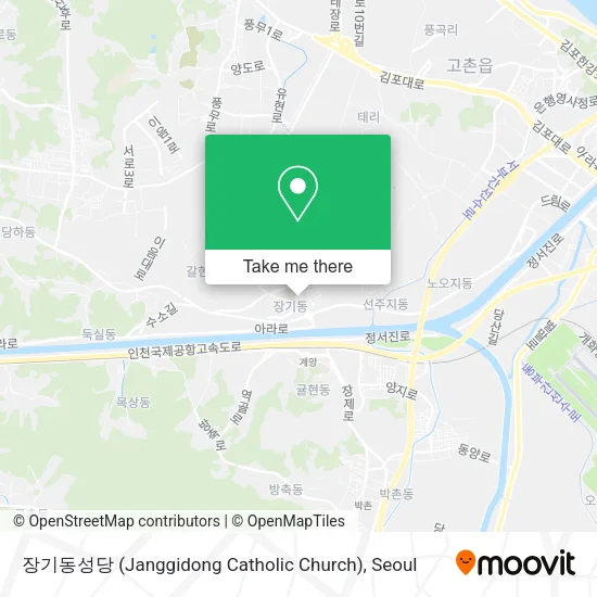 장기동성당 (Janggidong Catholic Church) map