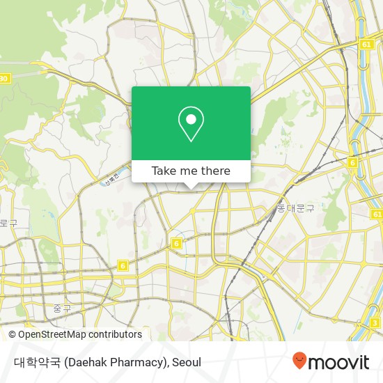 대학약국 (Daehak Pharmacy) map