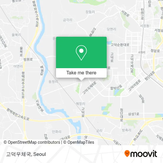 고덕우체국 map