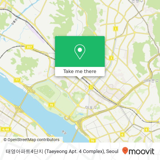 태영아파트4단지 (Taeyeong Apt. 4 Complex) map