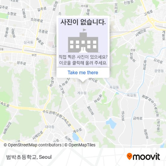 범박초등학교 map