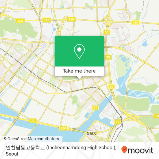 인천남동고등학교 (Incheonnamdong High School) map