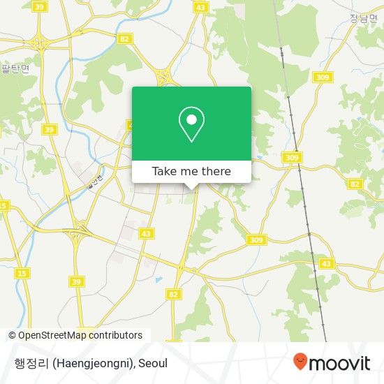 행정리 (Haengjeongni) map