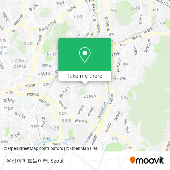 우성아파트놀이터 map