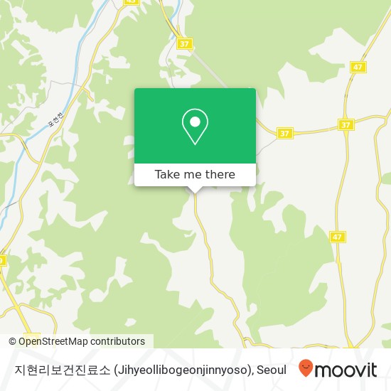 지현리보건진료소 (Jihyeollibogeonjinnyoso) map