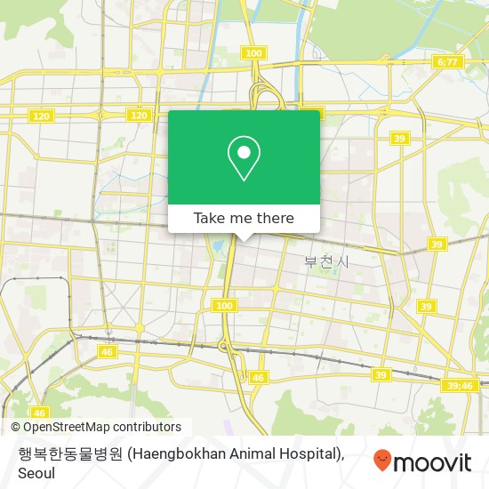 행복한동물병원 (Haengbokhan Animal Hospital) map