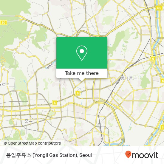 용일주유소 (Yongil Gas Station) map
